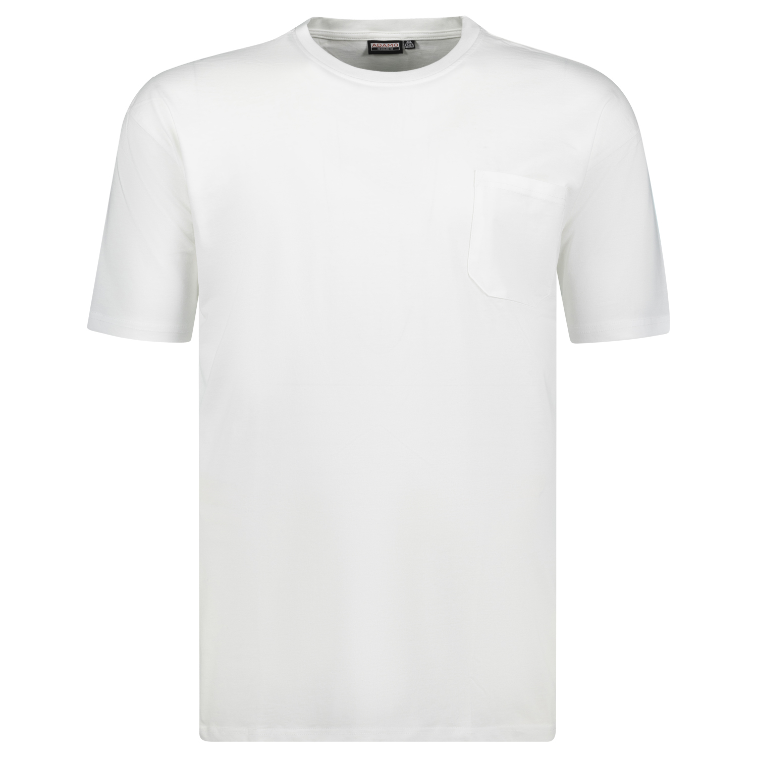 T-shirts série KODY by ADAMO jusqu'à la grande taille 10XL - couleur: blanche