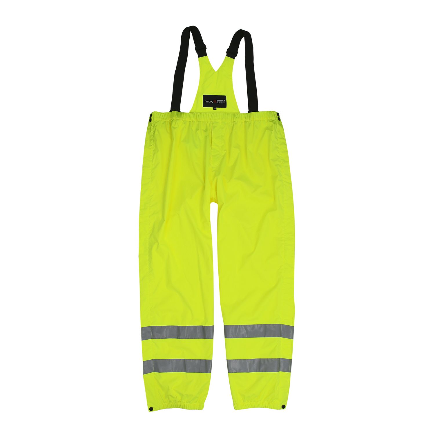 Pantalon fonctionnel pour le travail de Marc & Mark en grandes tailles 3XL-10XL / jaune fluo - bonne visibilité
