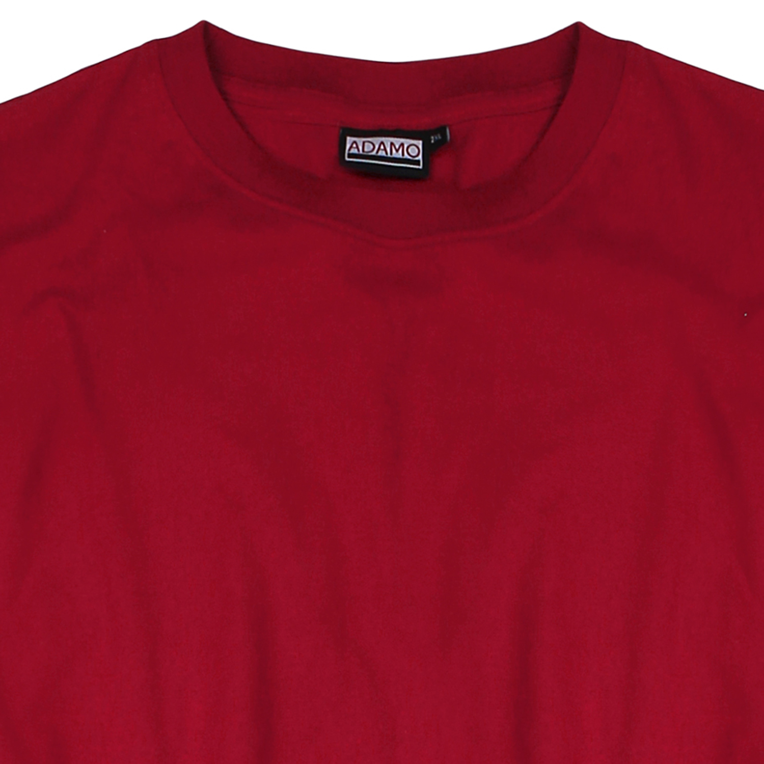 T-shirt rouge CONFORT FIT MARLON by ADAMO jusqu'à la grande taille 12XL - pack de deux