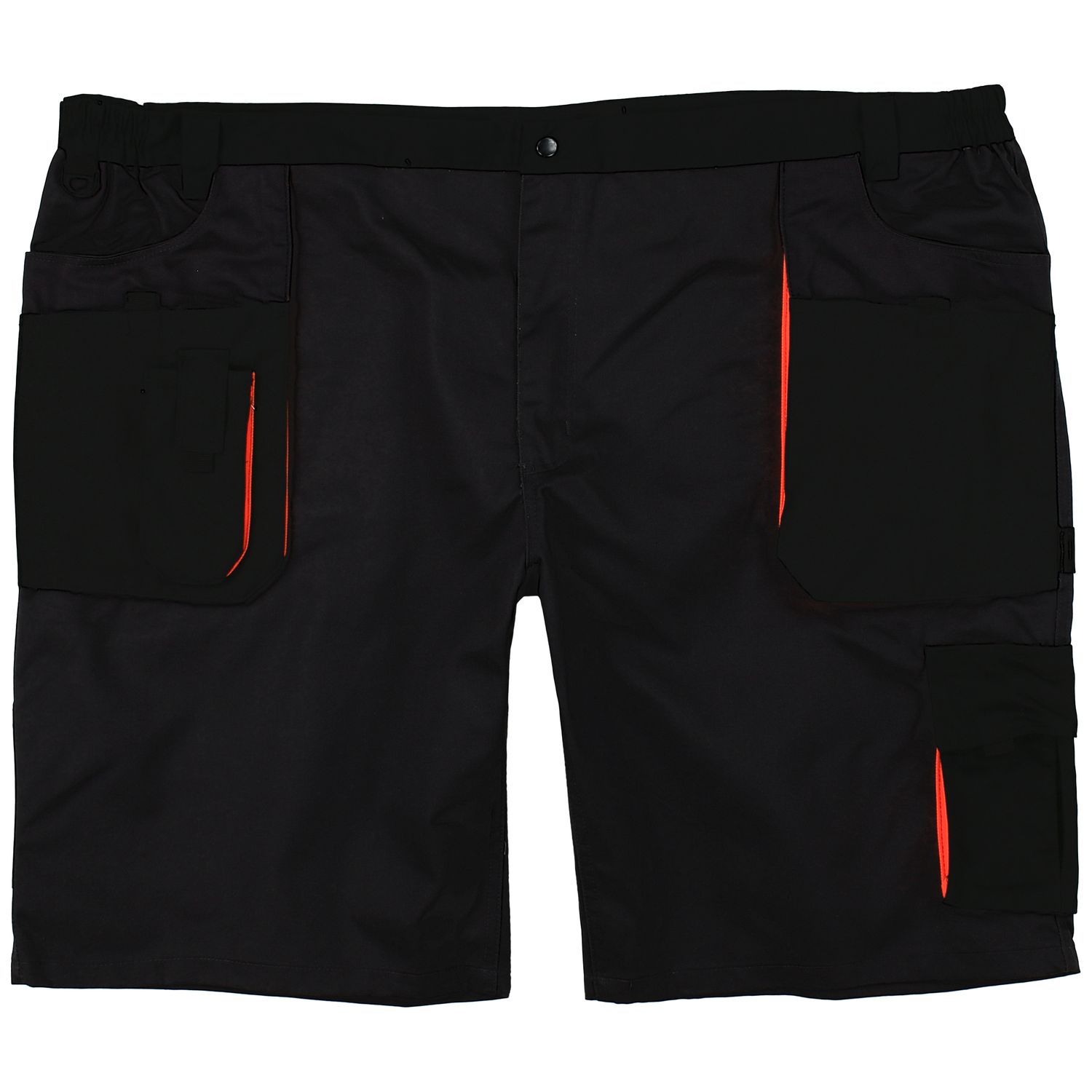 Work Shorts black by Marc & Mark in oversize up to 10XL
