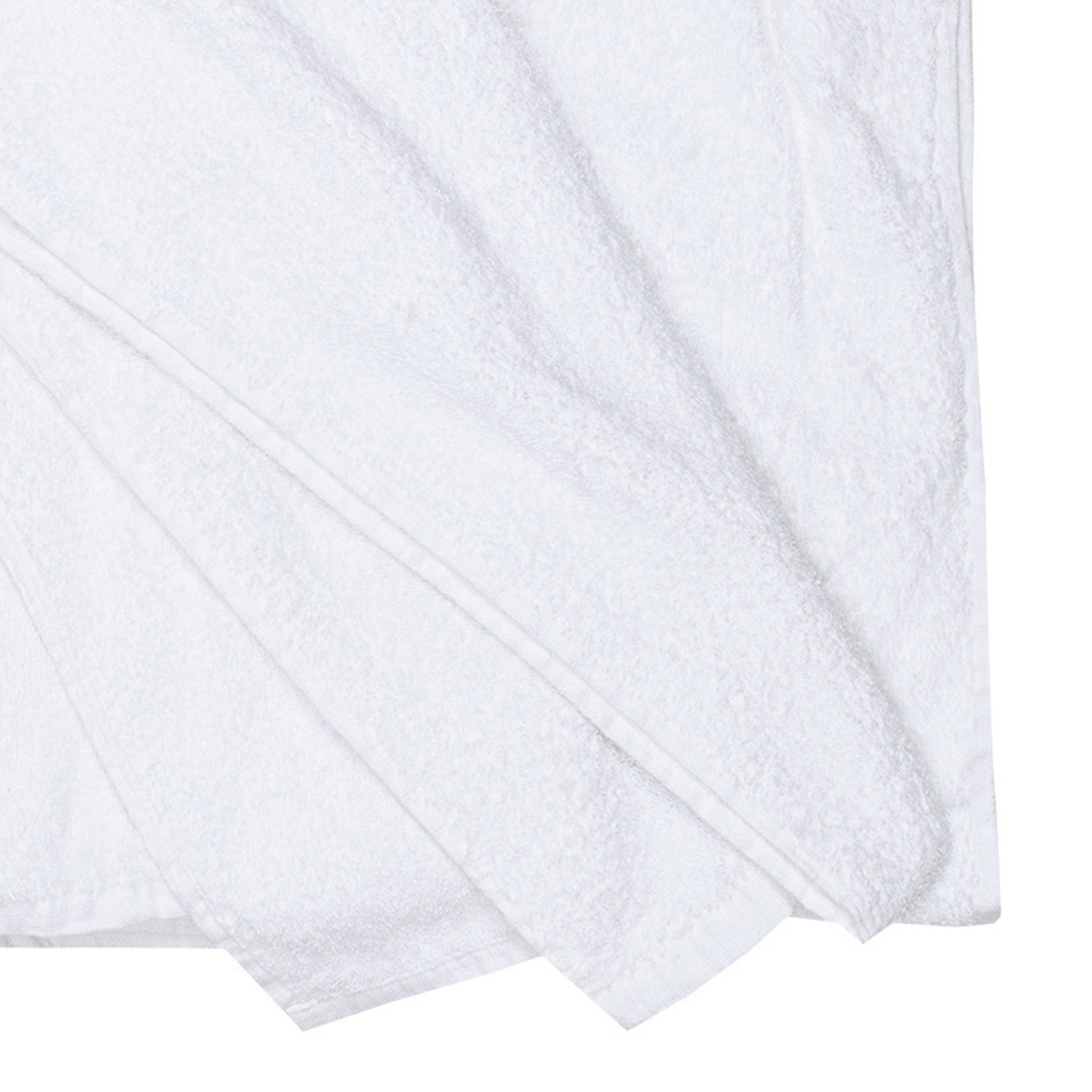 Bath towel series Helsinki in white by Adamo in large sizes 100x220 cm or 155x220 cm