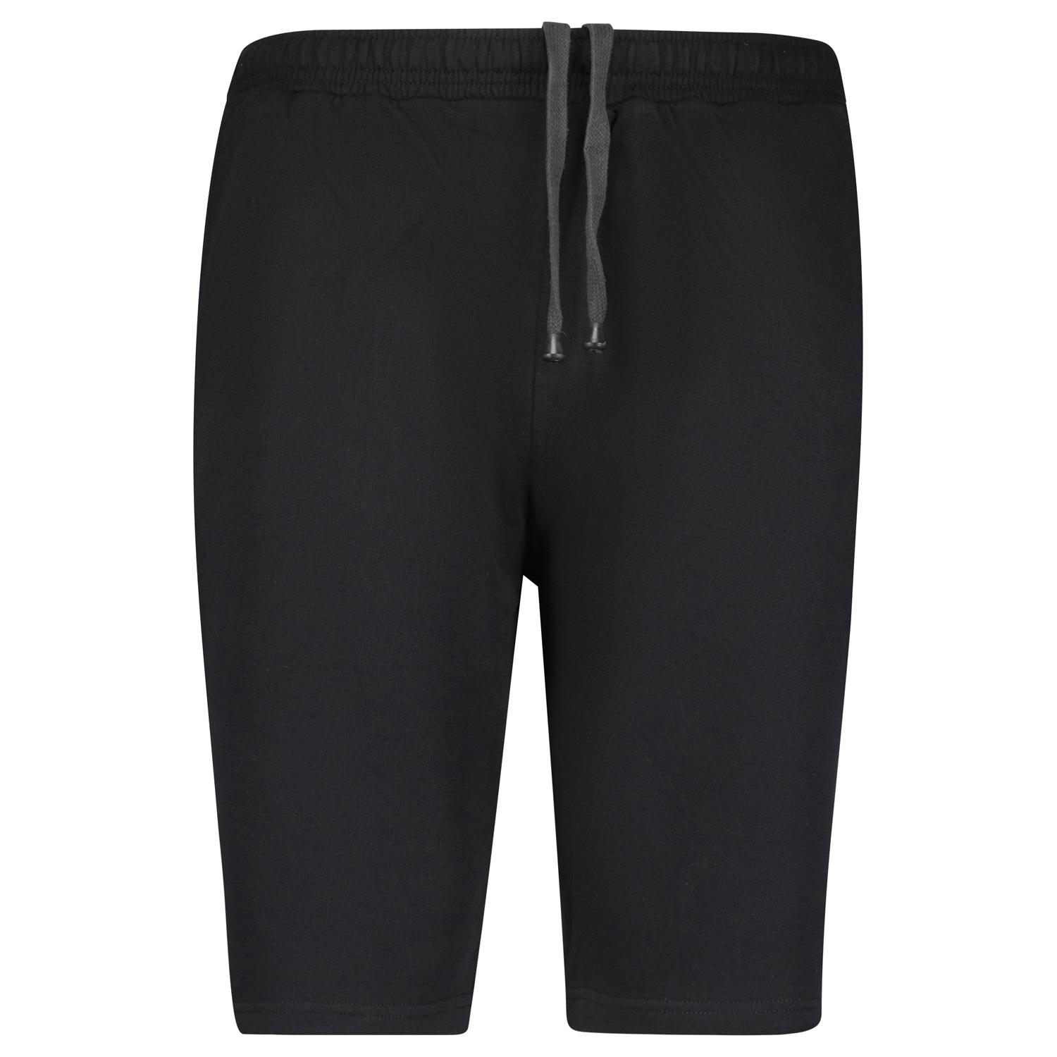 Black short jogging trousers up to 14XL by Adamo