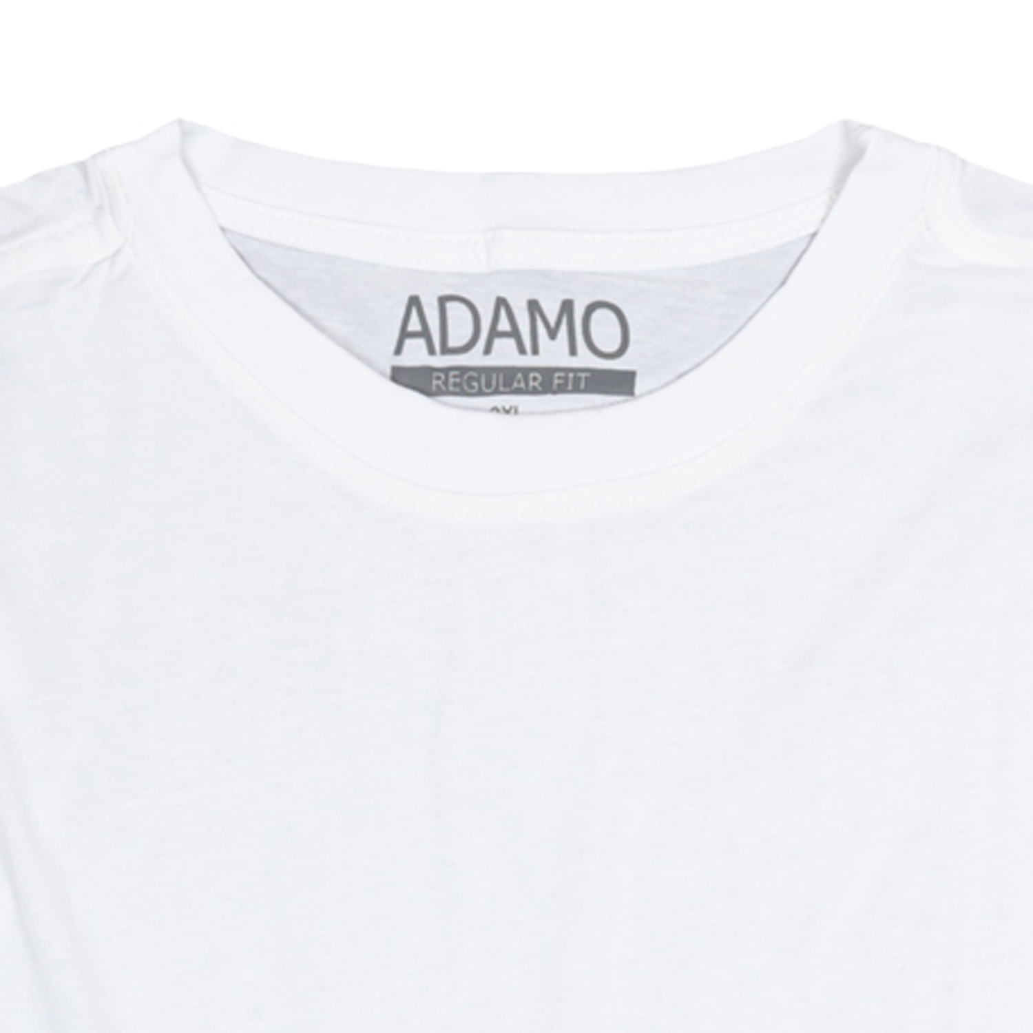 Double pack de T-shirts série KILIAN by ADAMO jusqu'à la grande taille 10XL - couleur: blanche