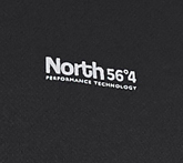 Shirt fonctionelle de North 56°4 grandes tailles jusqu'au 8XL // noir