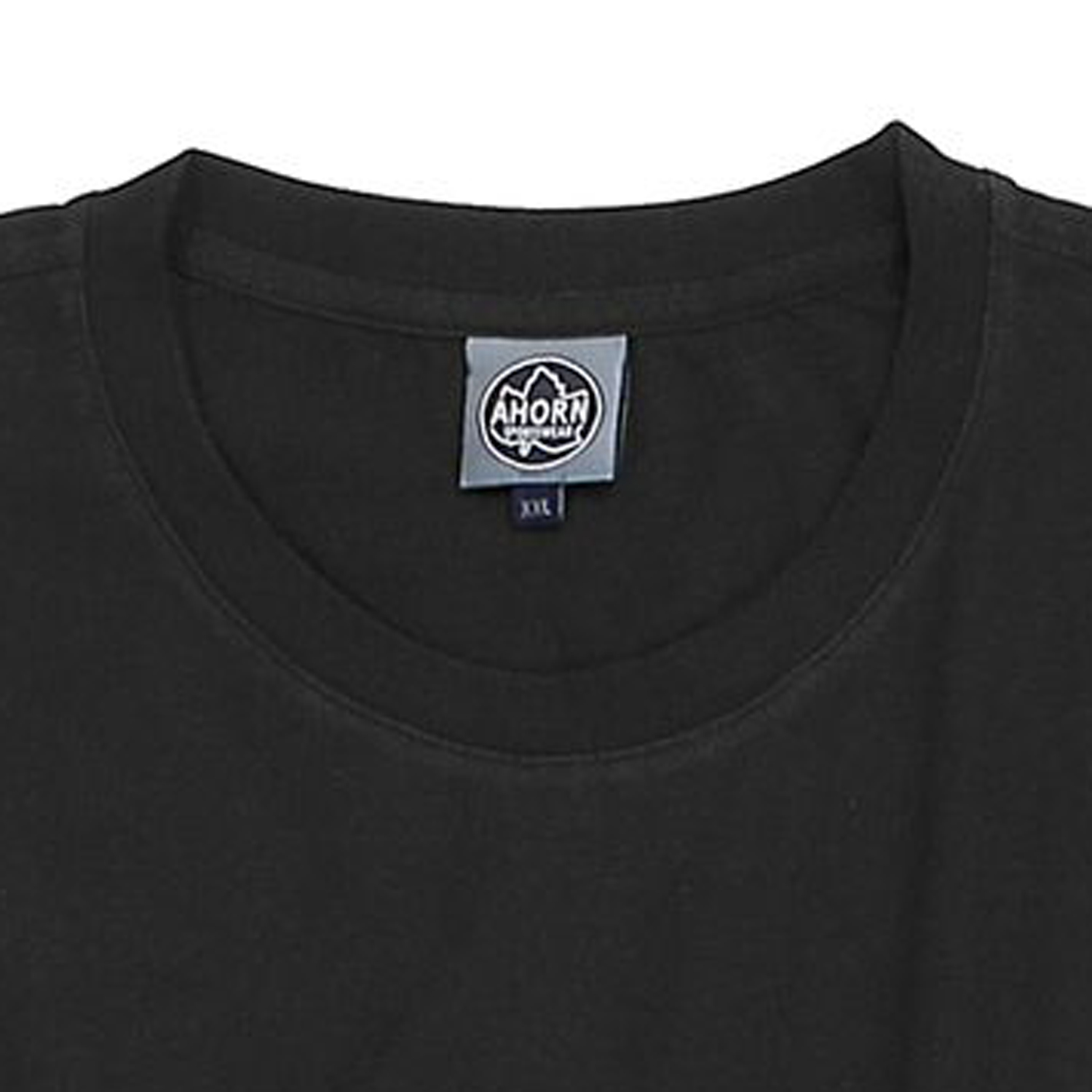 Doppelpack schwarze T-Shirts von Ahorn Sportswear in großen Größen bis 10XL
