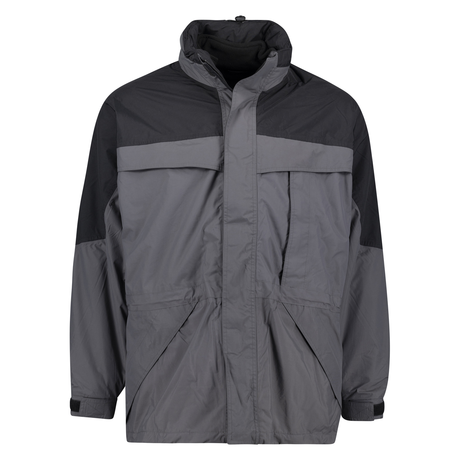 Grey 3in1 jacket by marc&mark in plus sizes until 10XL