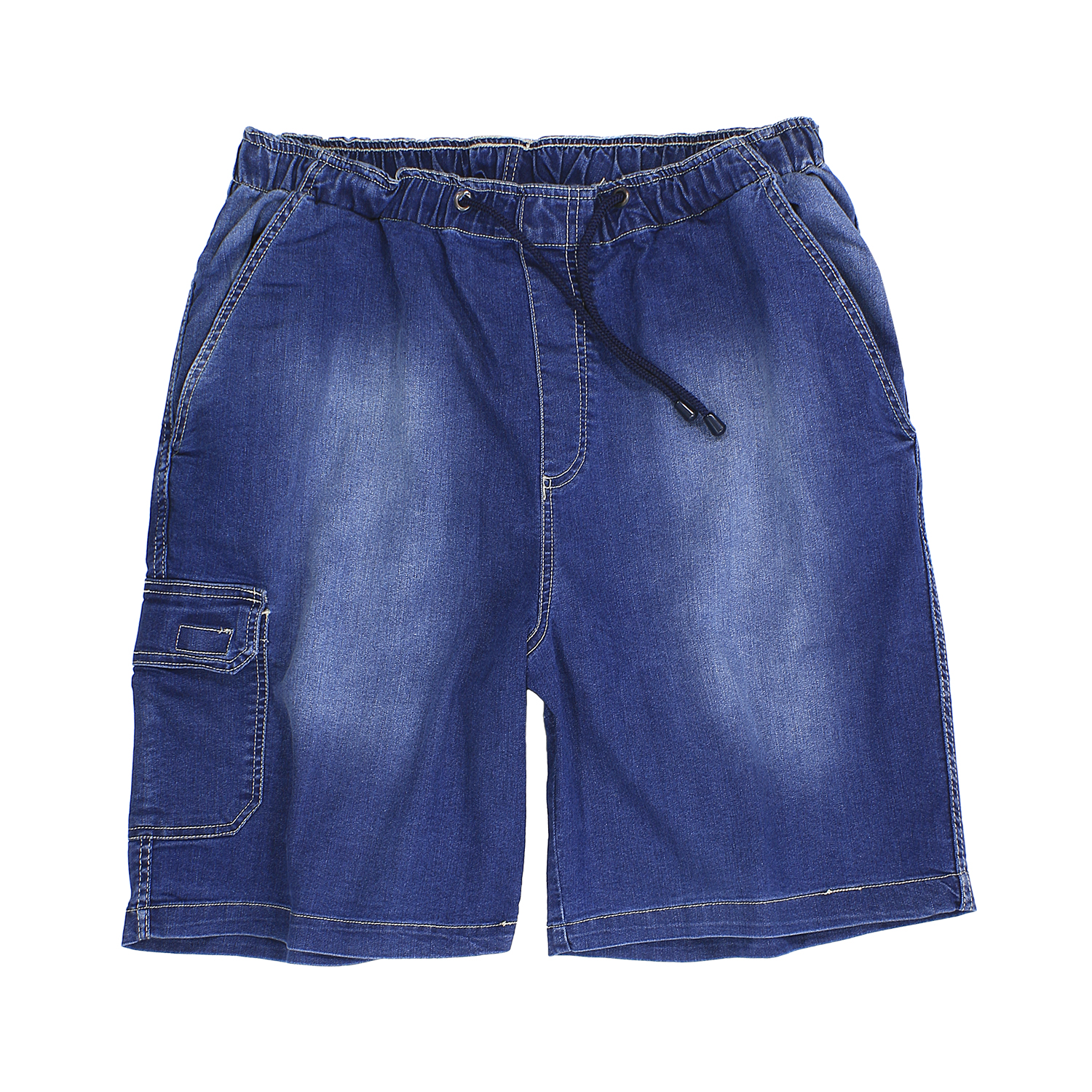 Cargo Jeans Bermuda stonewash von Abraxas bis Übergröße 10XL