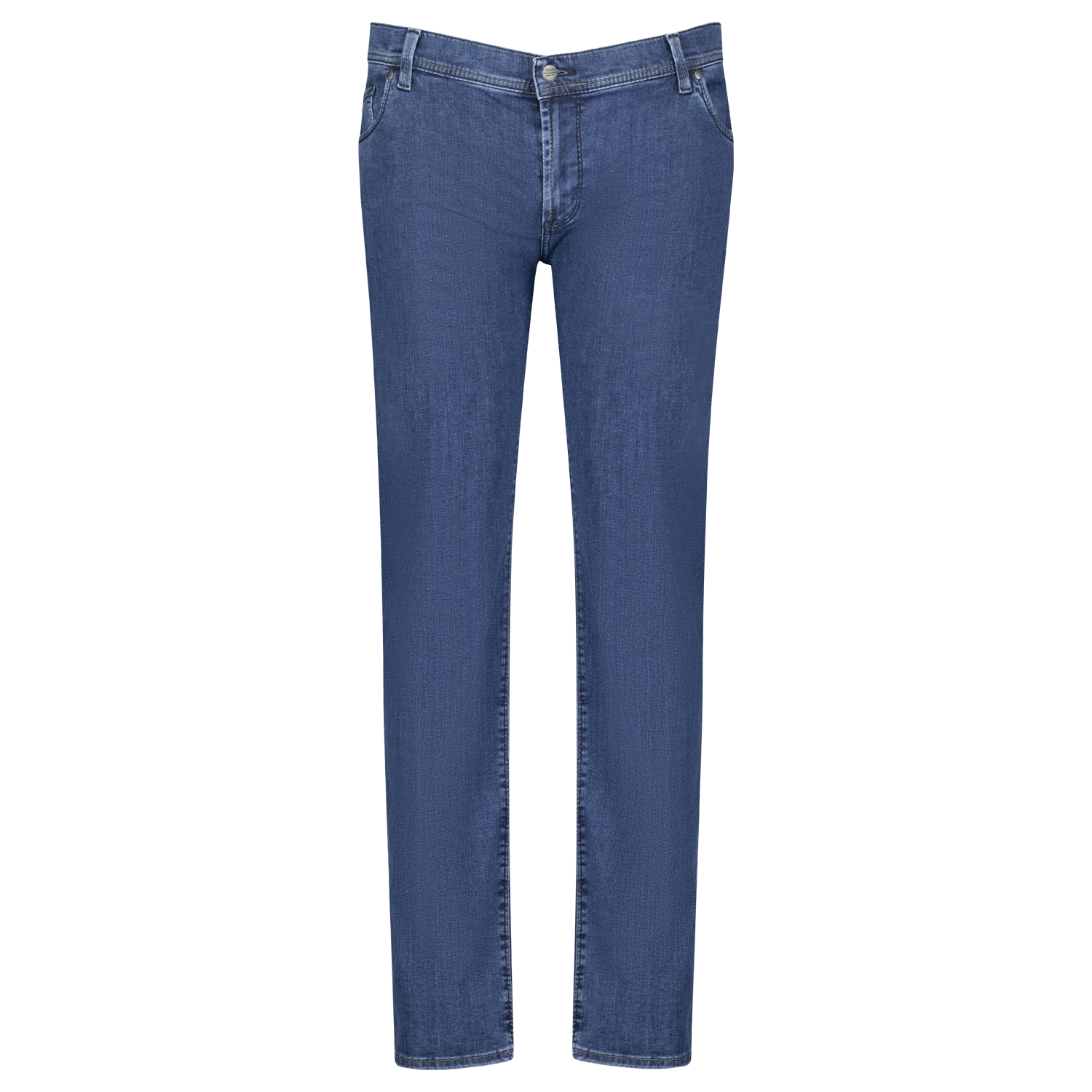 5-Pocket Jeans homme avec stretch "Thomas" blue stonewash by Pioneer grandes tailles (Taille basse): 28 - 40