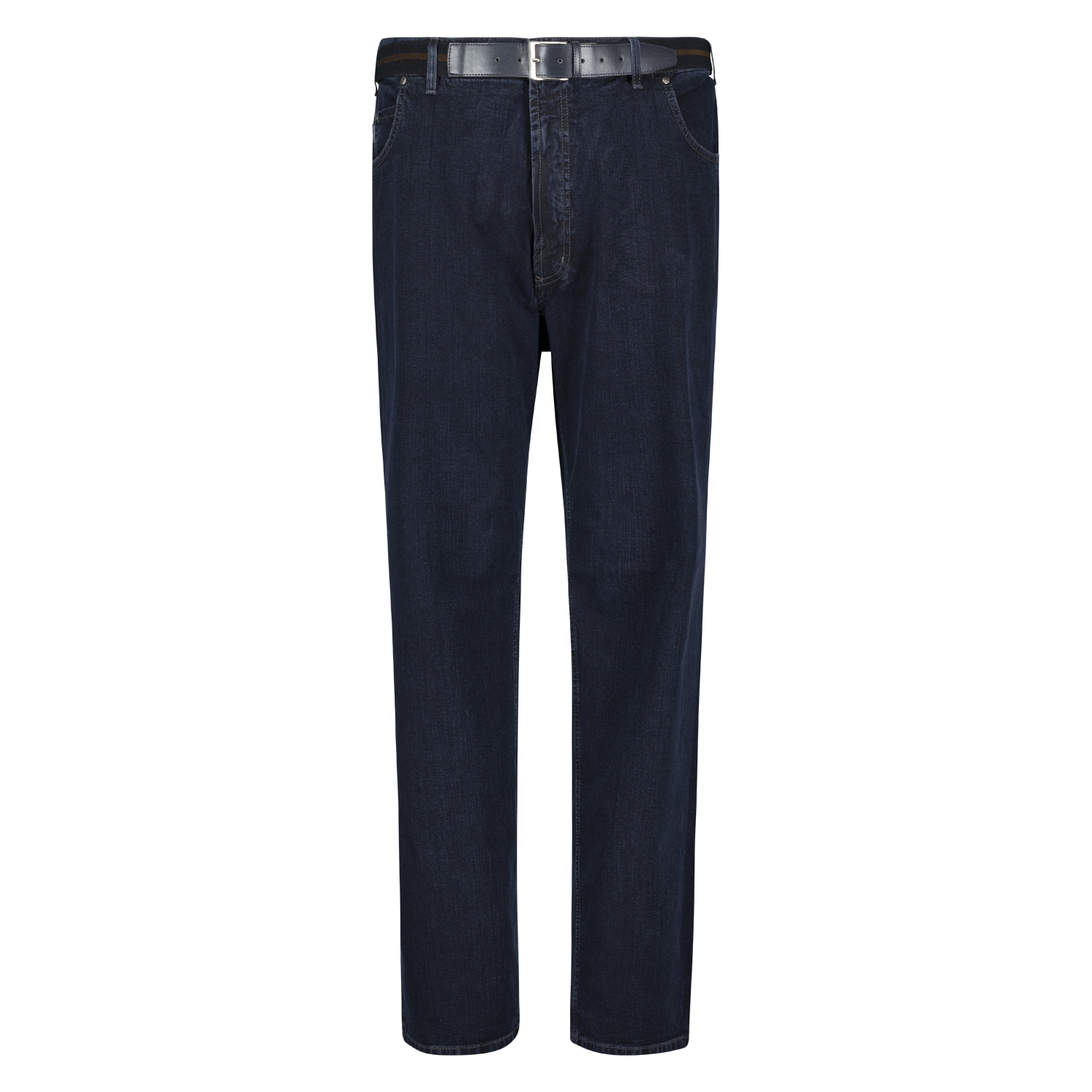 Five pocket jeans model "Peter" by Pioneer in oversize dark blue (regular rise): 56 - 74