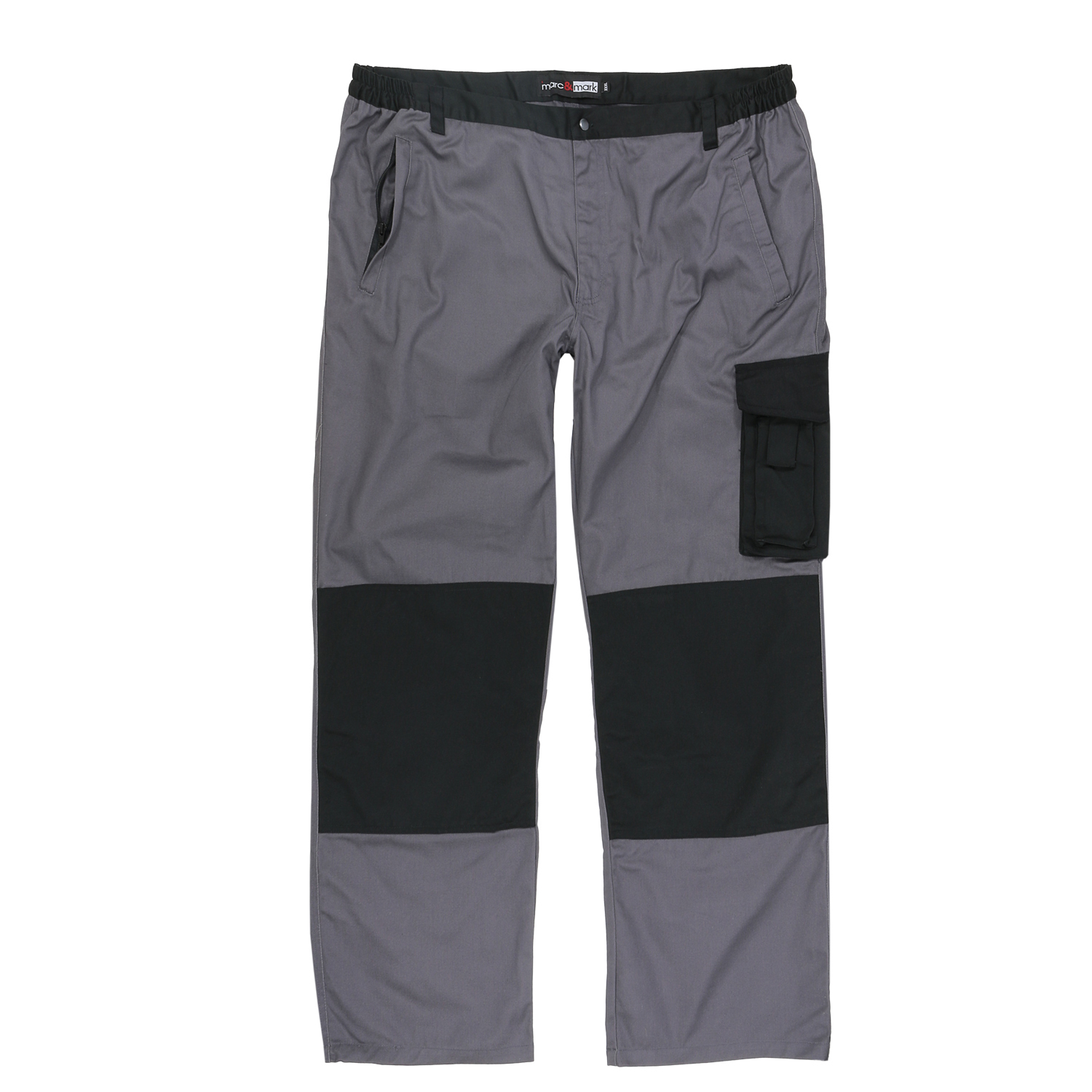 Pantalon de travail anthracite de marc&mark grande taille jusqu'au 10XL