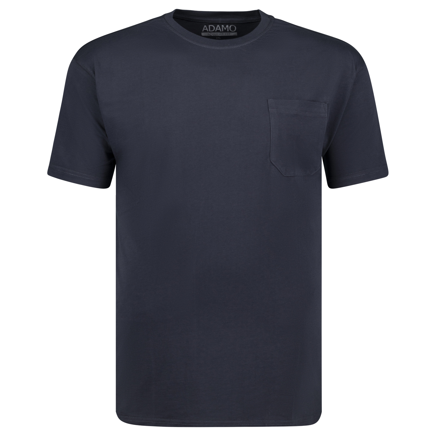 T-shirts série KODY by ADAMO jusqu'à la grande taille 10XL - couleur: bleu marine