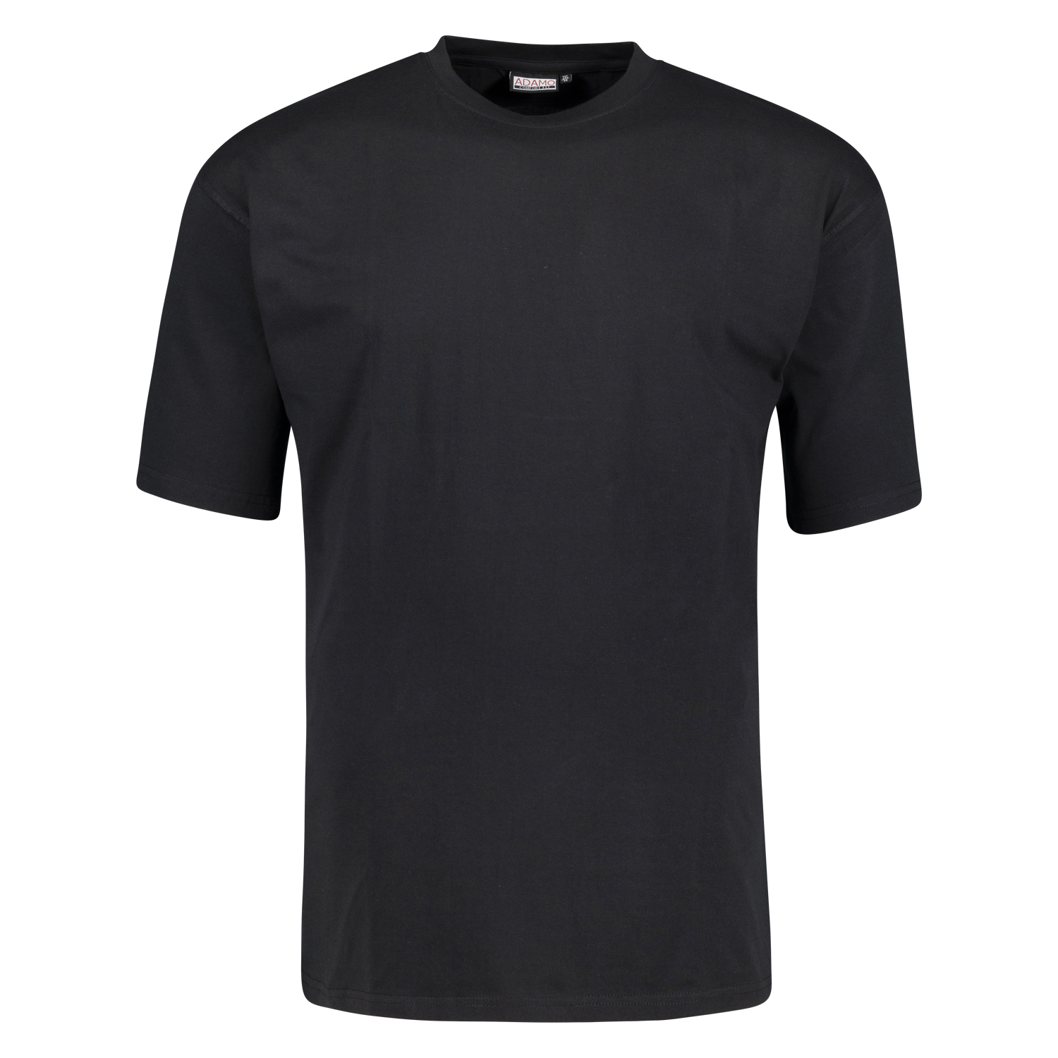 T-shirt CONFORT FIT noir MARLON noir by ADAMO jusqu'à la taille 18XL - pack de deux