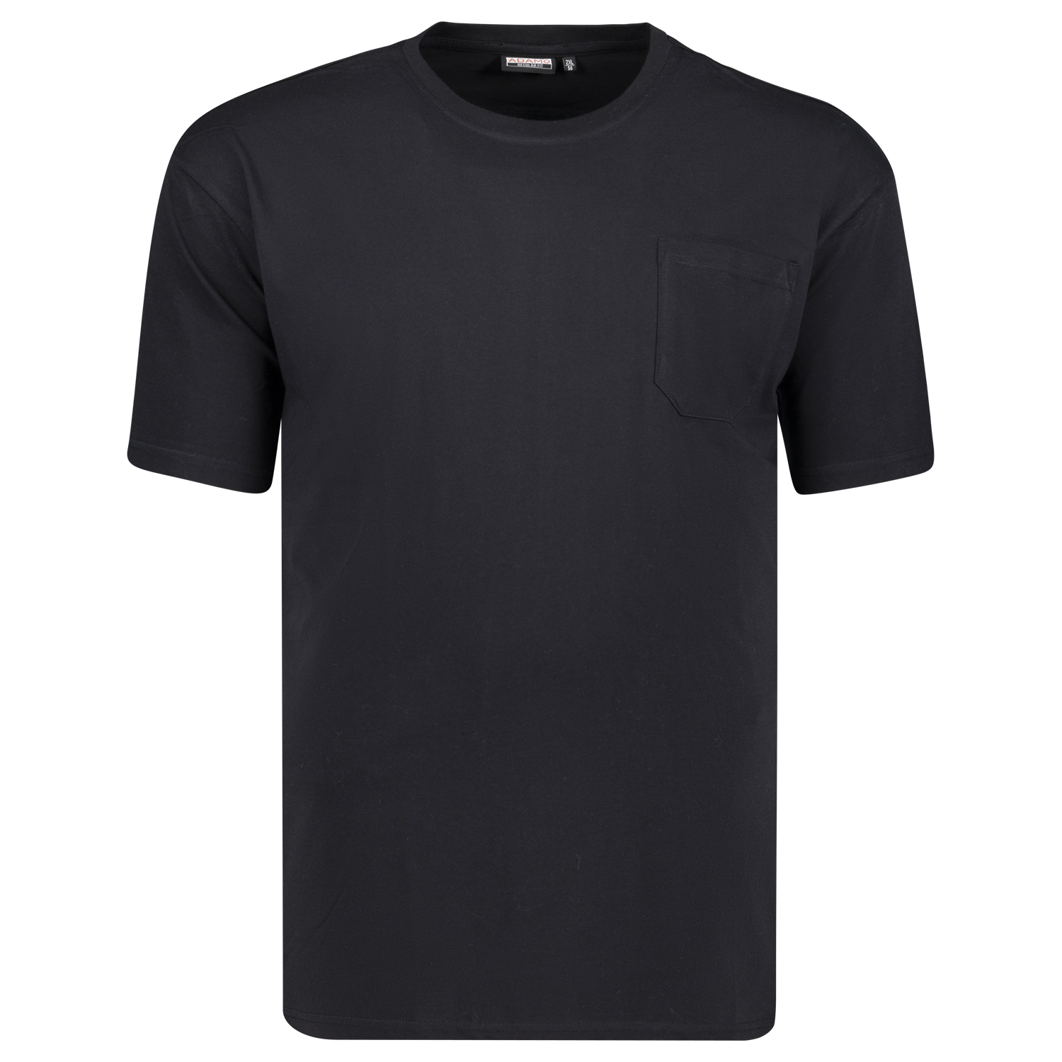 T-shirts série KODY by ADAMO jusqu'à la grande taille 10XL - couleur: noir