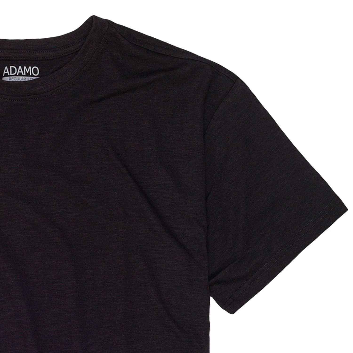 T-shirt série Kevin effet flammé by ADAMO jusqu'à la grande taille 12XL - couleur: noir