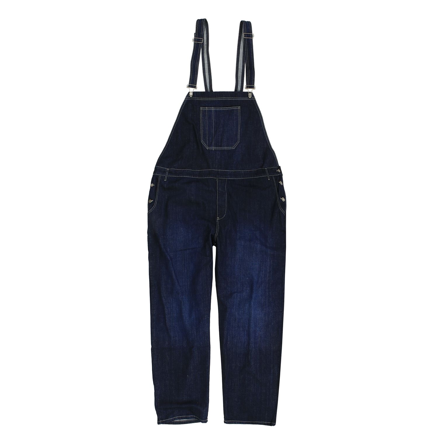 Jeans dungarees in dark blue- stonewash by Abraxas in large sizes up to 12XL