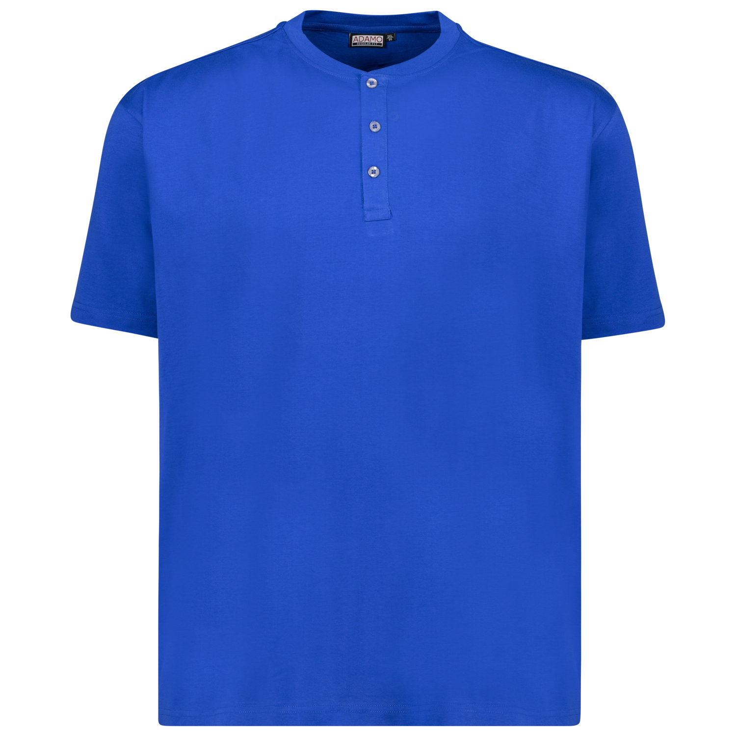 T-shirt in royal blue series Silas regular fit by Adamo for men up to oversize 10XL