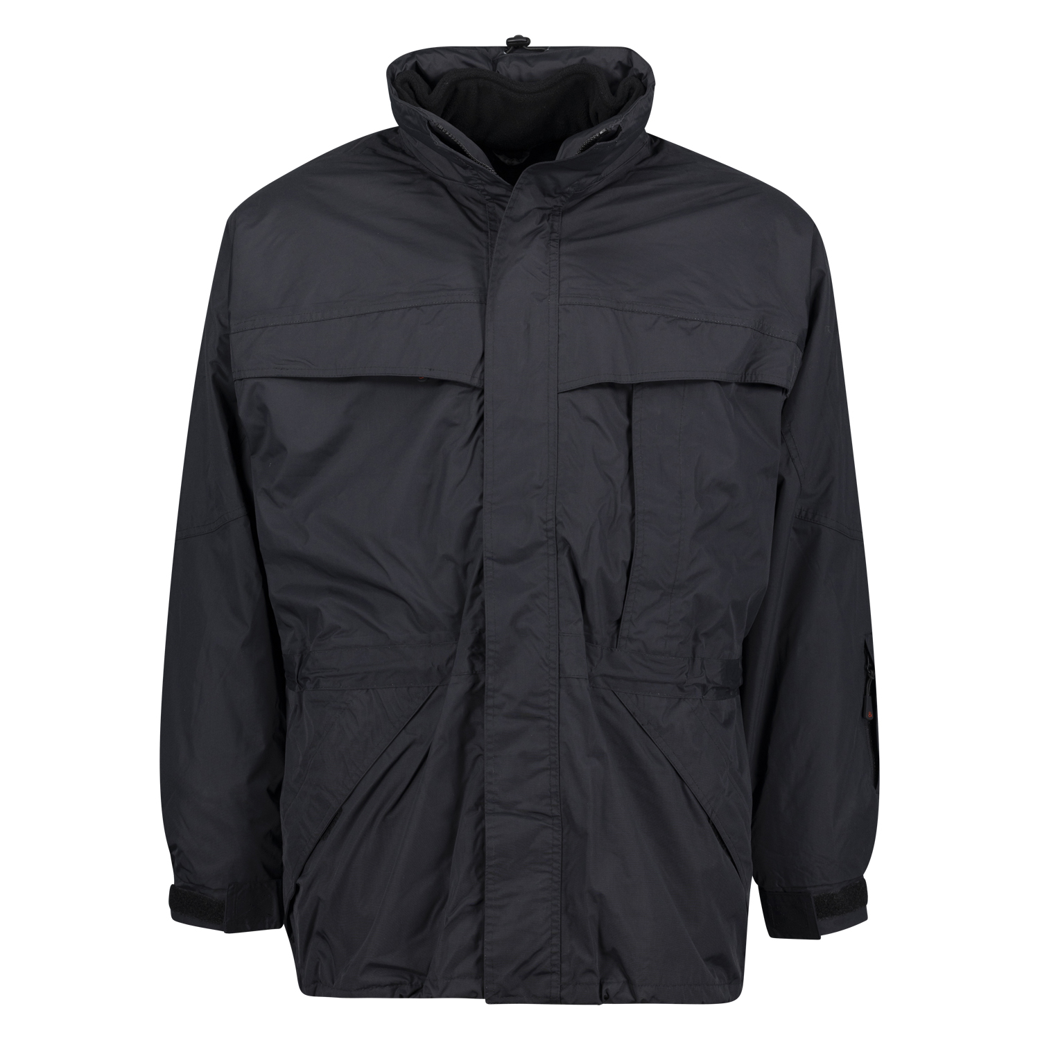 Schwarze 3in1 Jacke von marc&mark in Übergröße bis 10 XL