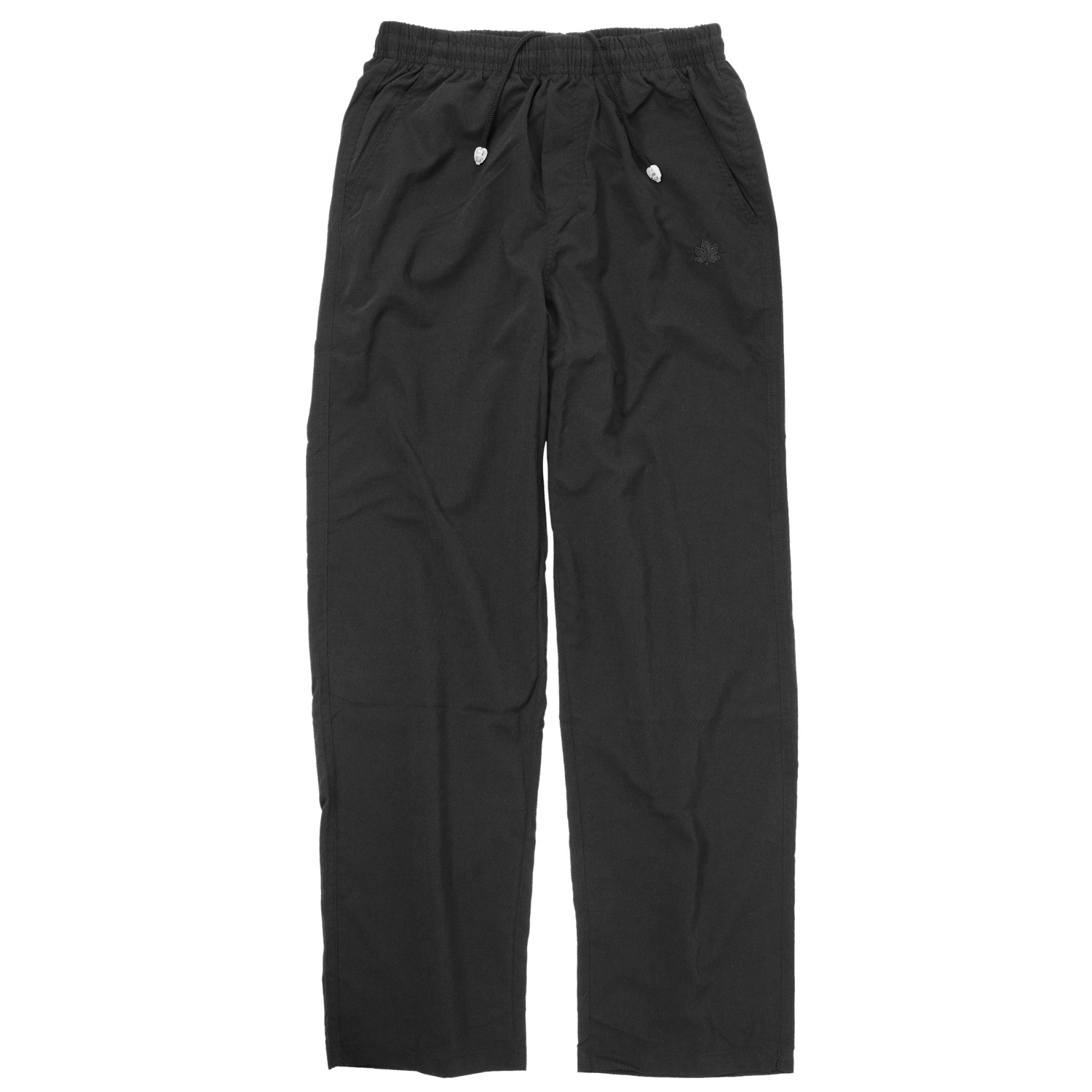 Pantalon fitness microfibre noir by Ahorn Sportswear grandes tailles jusqu'au 10XL