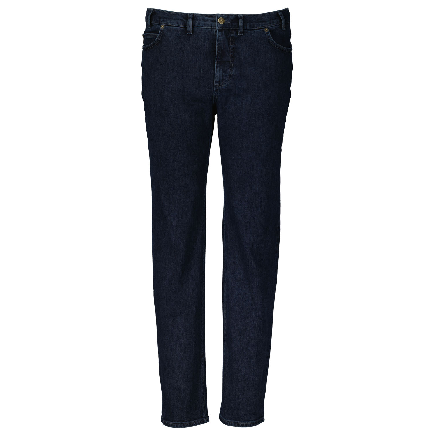 Herren 5-Pocket Jeans lang in dark navy mit Stretch von Adamo Serie COLORADO in Übergrößen 28 - 40