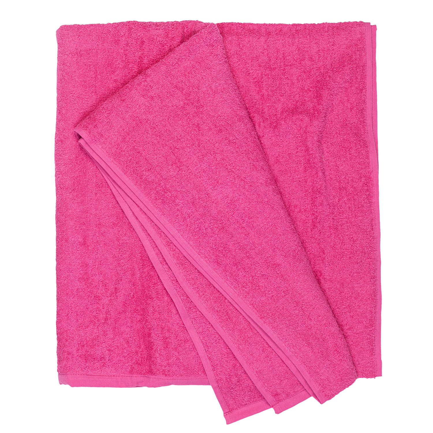 Bath towel series Helsinki in pink by Adamo in large sizes 100x220 cm or 155x220 cm