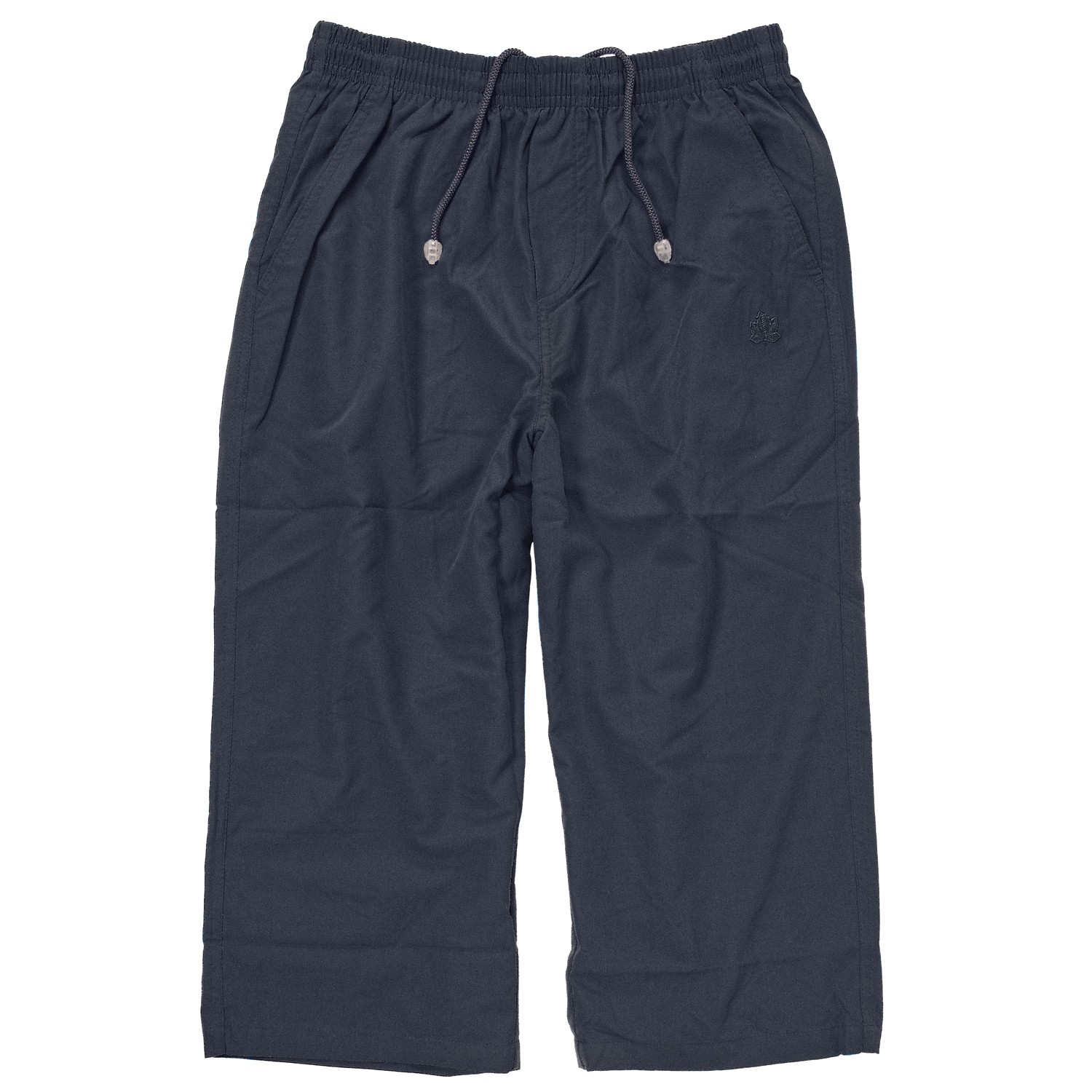 Fitness capri pants 3/4 long in dark blue by Ahorn Sportswear in oversizes up to 10XL
