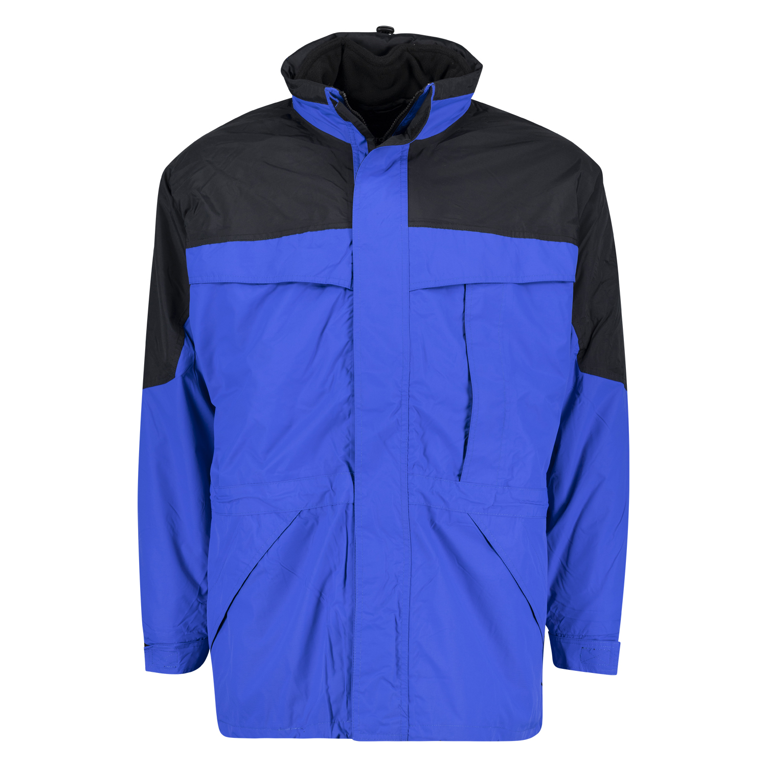 Blue 3in1 jacket by marc&mark in oversizes until 10XL