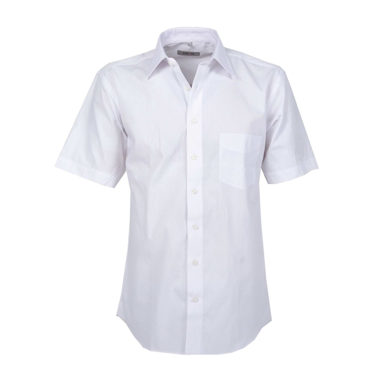 White shirt by ARRIVEE in big sizes XL up to 8XL