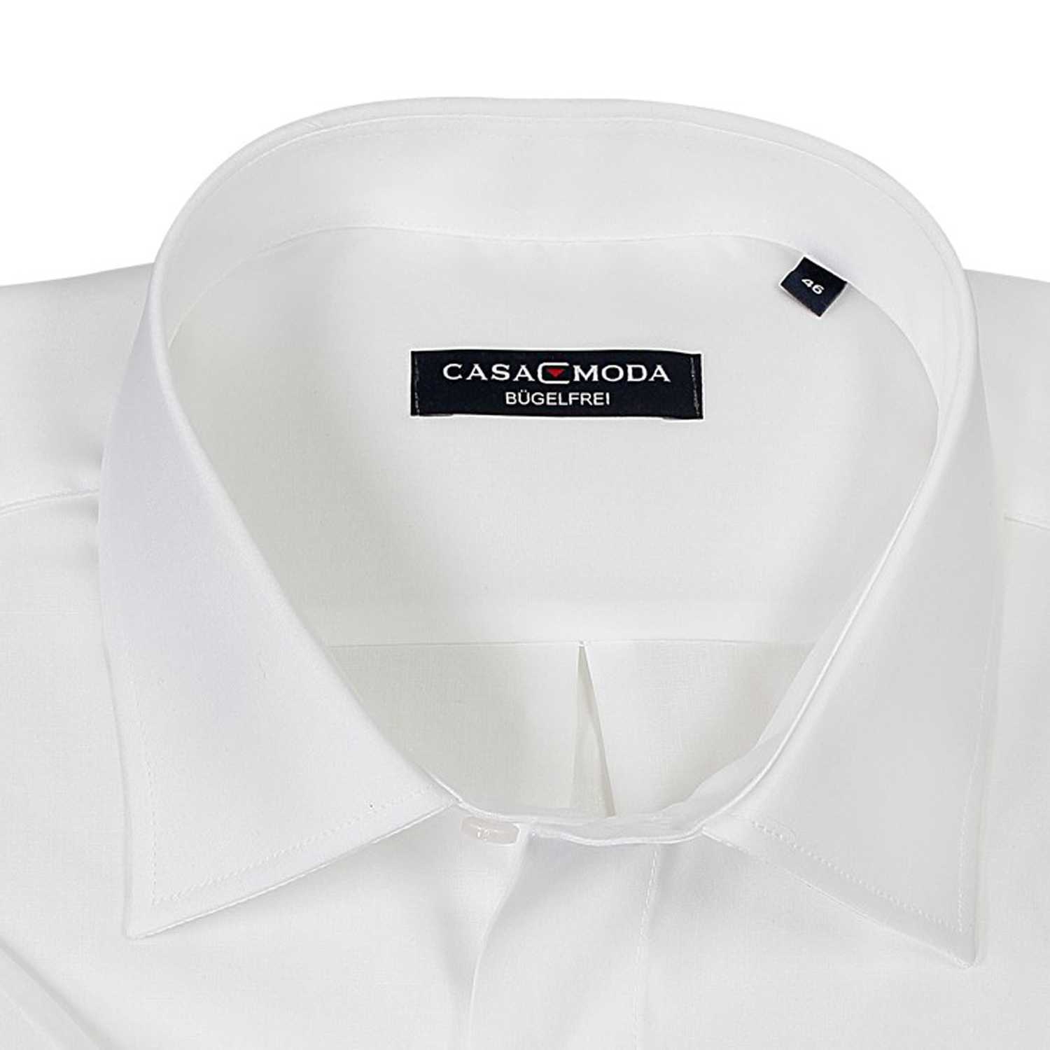 Chemisette blanche à manches courtes de Casamoda grandes tailles jusqu'au 7XL