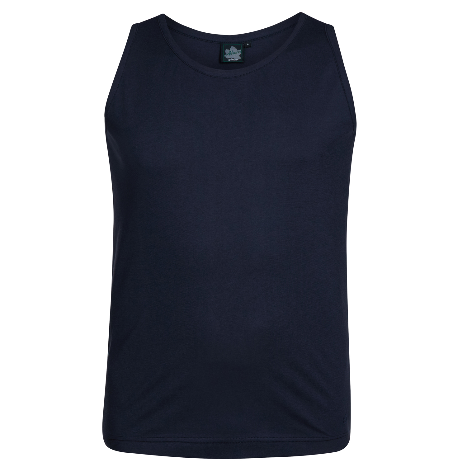 Sleeveless shirt for men in dark blue by Ahorn Sportswear up to oversize 10XL