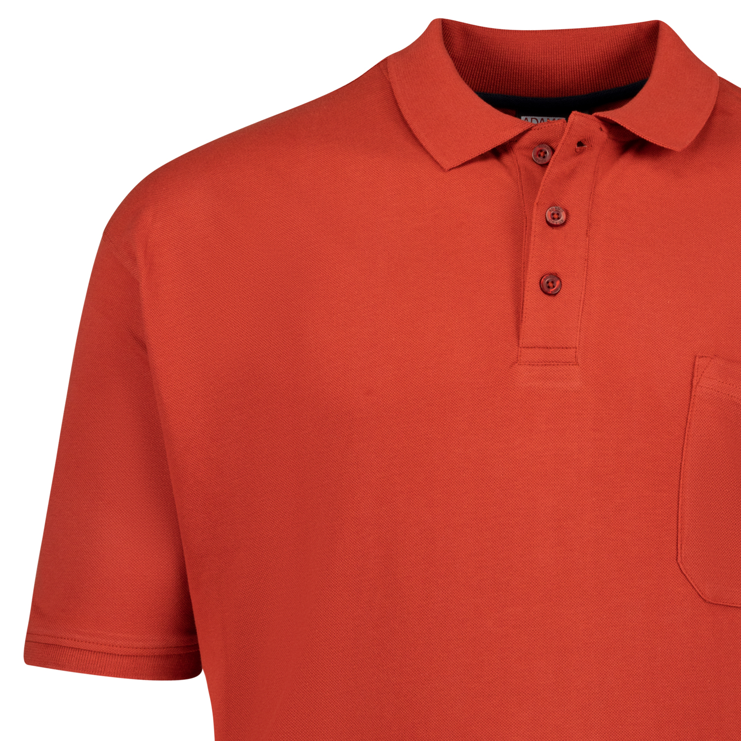 Short sleeve polo shirt REGULAR FIT series Klaas by Adamo in terra up ...