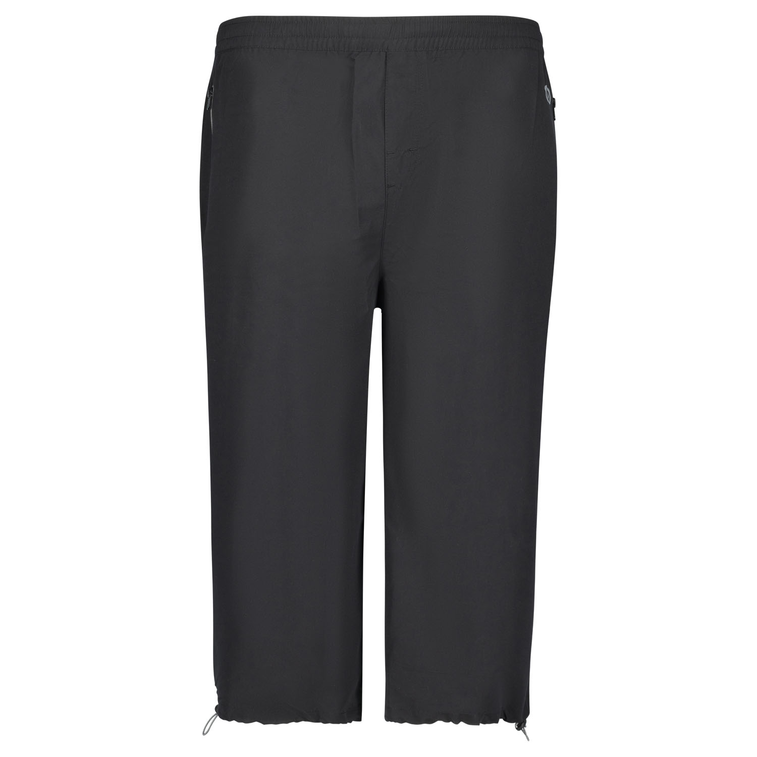 Capri pants in black for men by Adamo series "Oskar" in oversizes up to 14XL