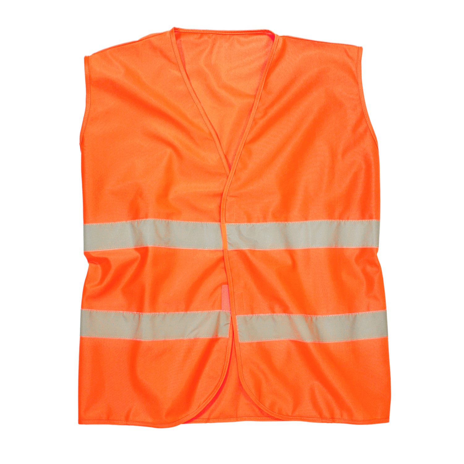 Gilet de sécurité orange haute qualité de marc&mark - grandes tailles jusqu'au 10XL