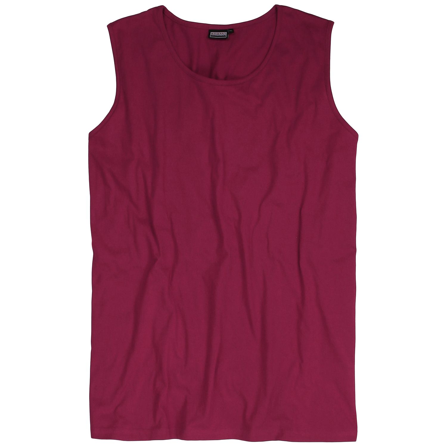 Muscle shirt serie Rod COMFORT FIT by ADAMO up to oversize 10XL - colour blackberry red