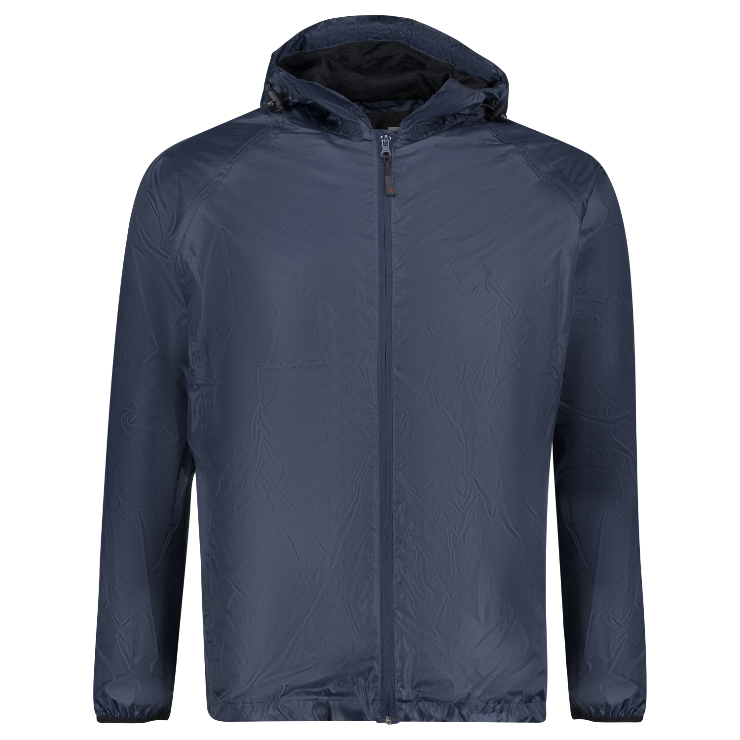 Blue wind and rain jacket from marc&mark in plus sizes up to 12XL