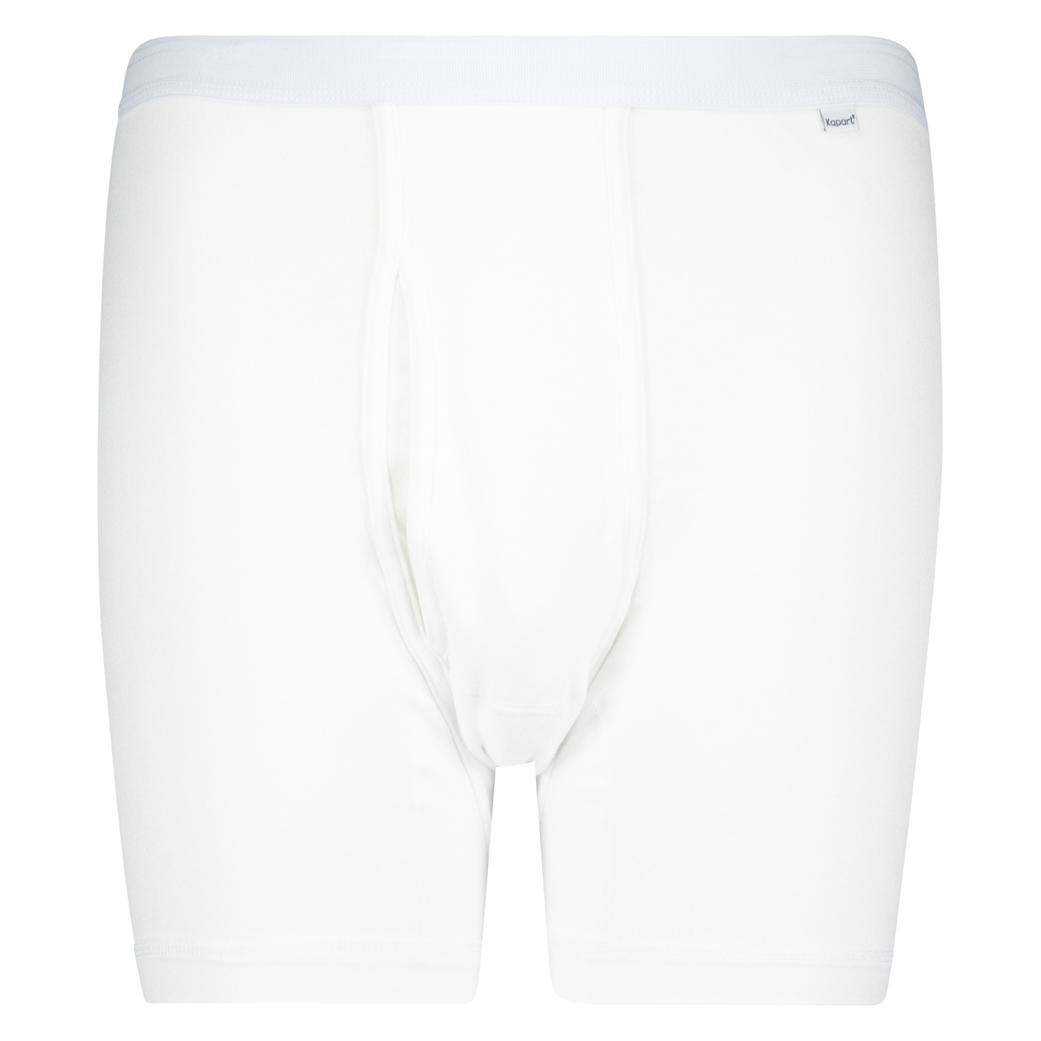Maxipant blanc côte fine de Kapart // en grandes tailles jusqu'à 20