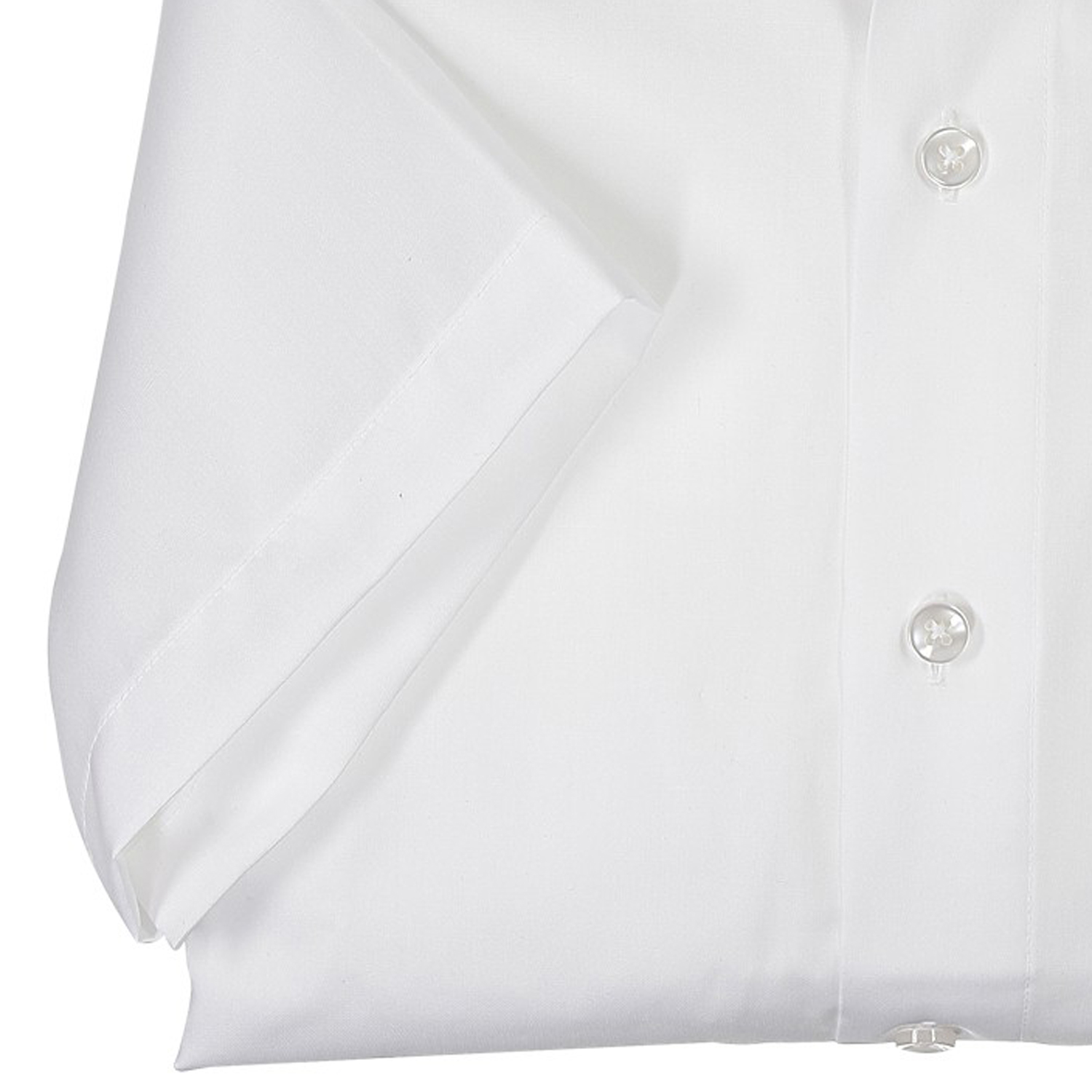 Chemisette blanche à manches courtes de Casamoda grandes tailles jusqu'au 7XL