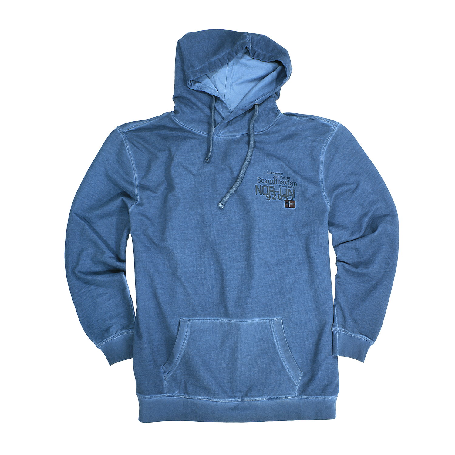 Übergrößen Kapuzen-Sweatshirt by Kitaro in night blue bis 8XL