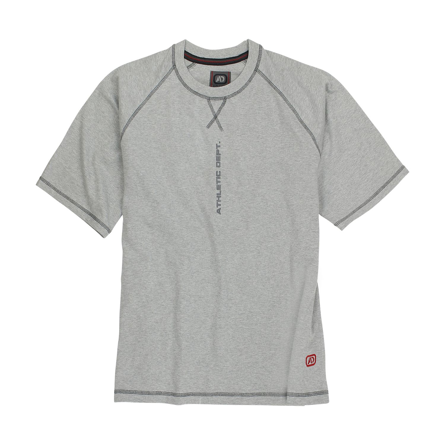 T-shirt gris chiné CONFORT FIT by ADAMO en grandes tailles jusqu'au 14XL - Série "Marvin"