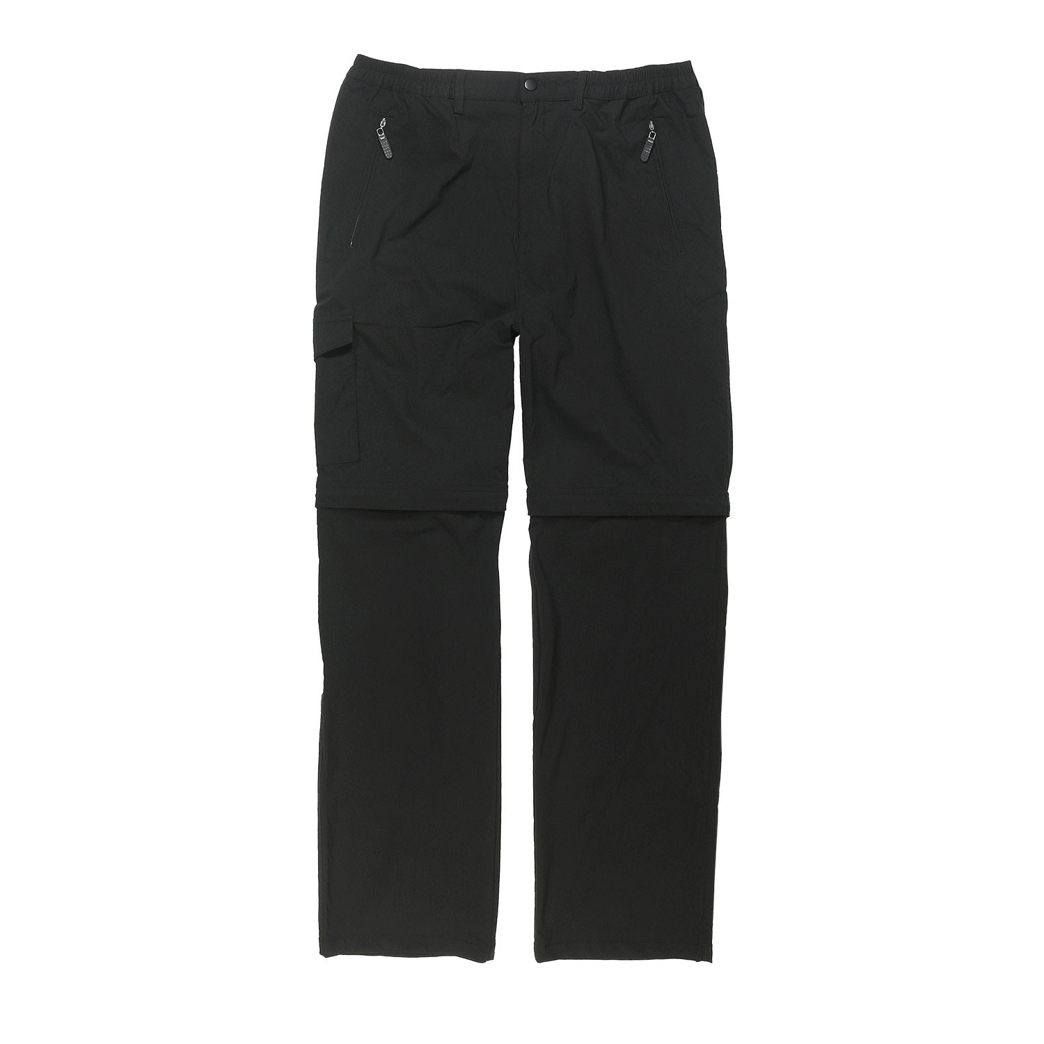 Abraxas zip-off pants in black up to oversize 10XL