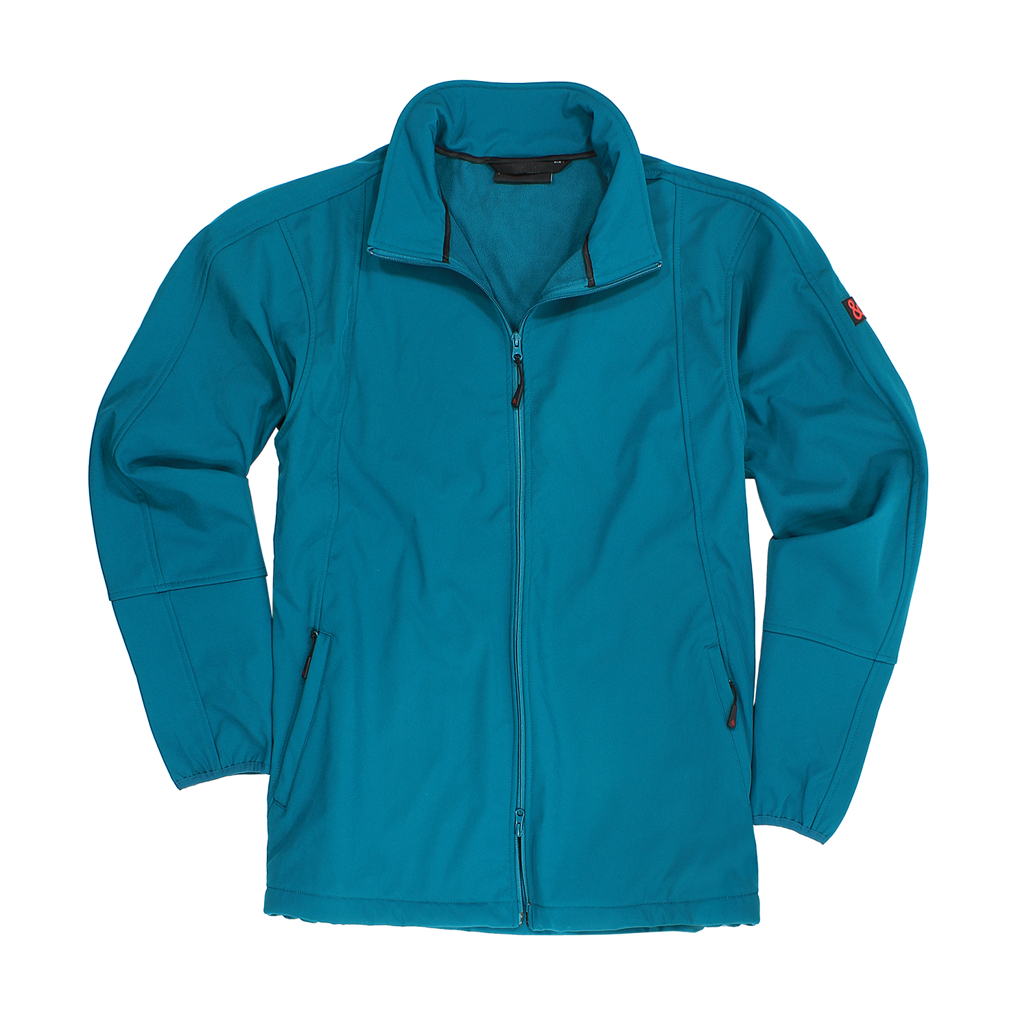 Softshell jacket in petrol by Marc&Mark in extra large sizes up to 10XL