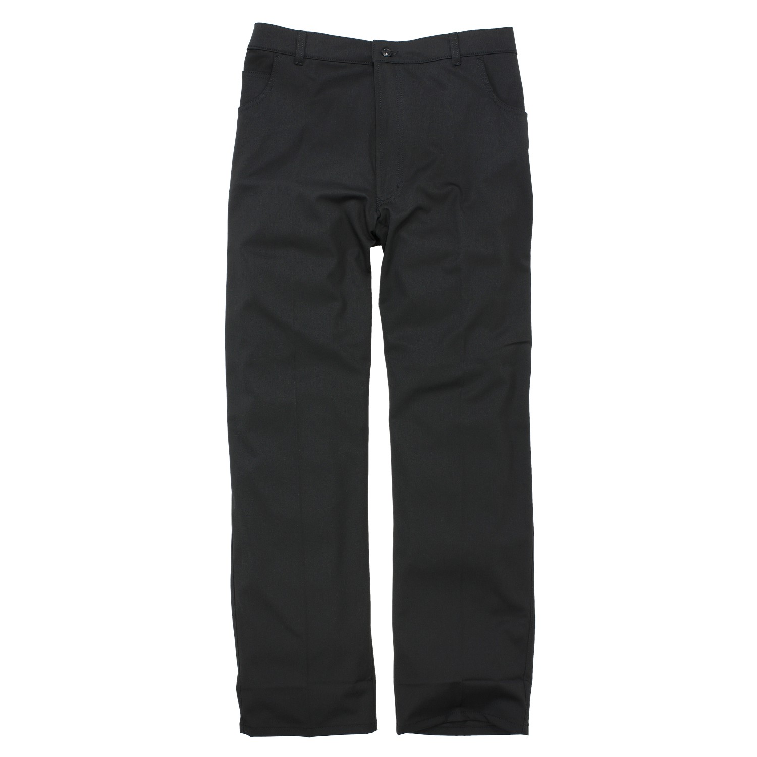 Sporty trousers in black by Pionier in oversizes until 36 and 64